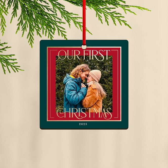 Luxe Frame Custom Ornaments