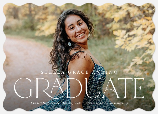Elegant Type Graduation Cards