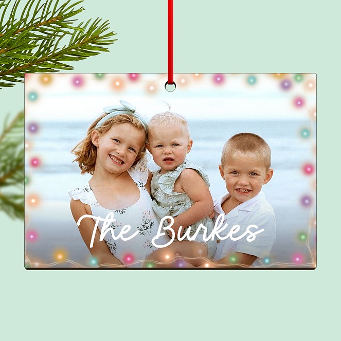 Bright Lights Custom Ornaments