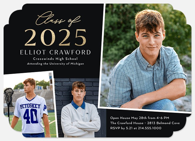 Layered Album Graduation Cards