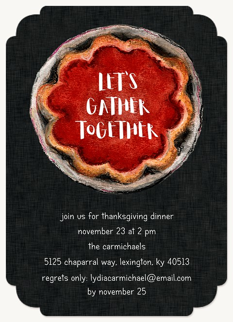 Home Cooking Thanksgiving Cards
