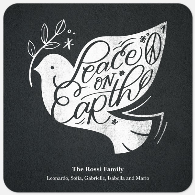 Hope for Peace Holiday Photo Cards