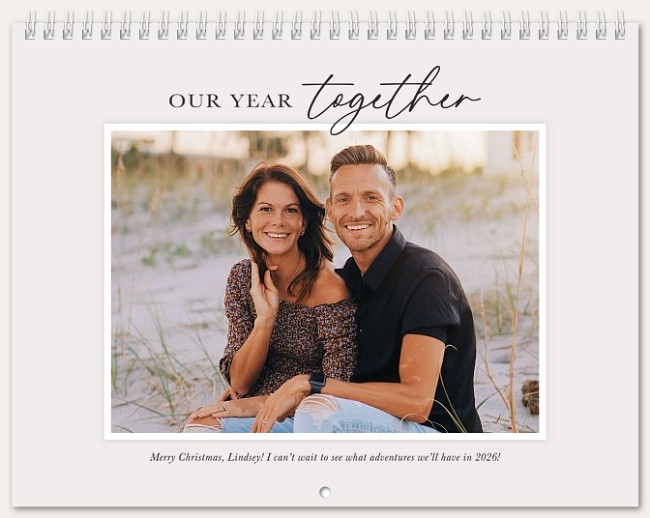 Our Year Calendar Personalized Photo Calendars