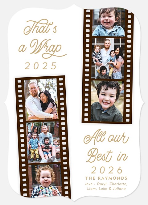 That's a Wrap Holiday Photo Cards