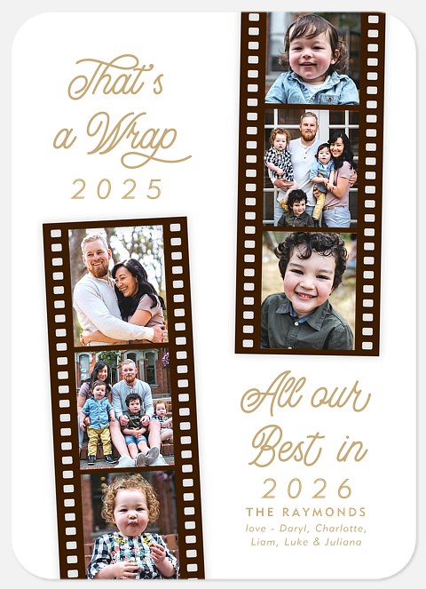 That's a Wrap Holiday Photo Cards