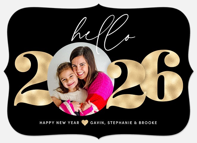 Big Year Holiday Photo Cards