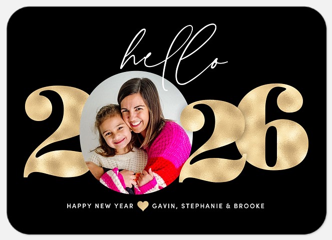Big Year Holiday Photo Cards
