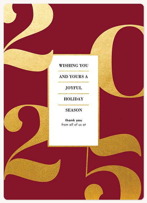 The Big Year Christmas Cards for Doctors