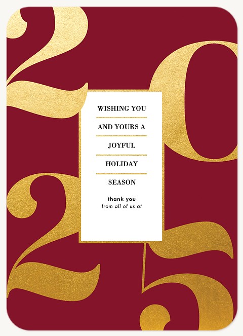 The Big Year Christmas Cards for Doctors