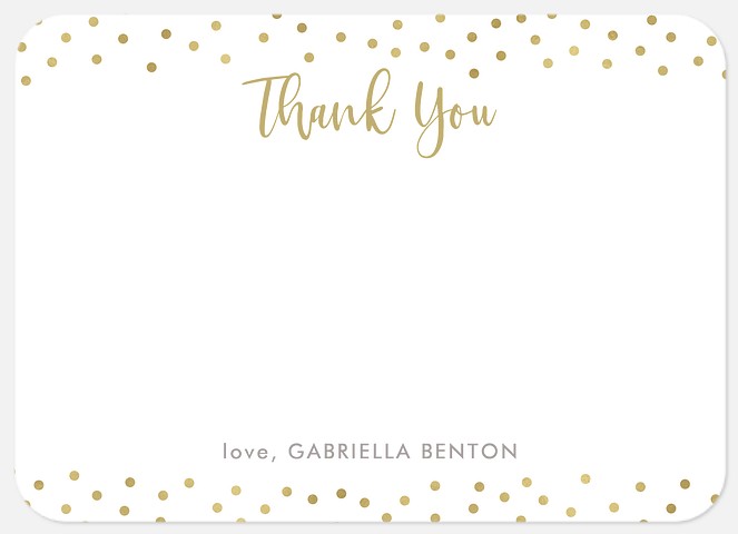 Shine Brightly Thank You Cards 