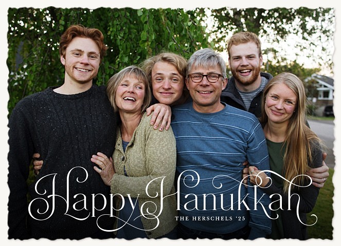 Hanukkah Flourishes Hanukkah Cards