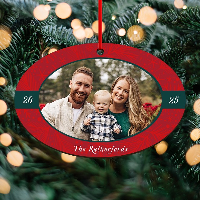 Banner Year Custom Ornaments