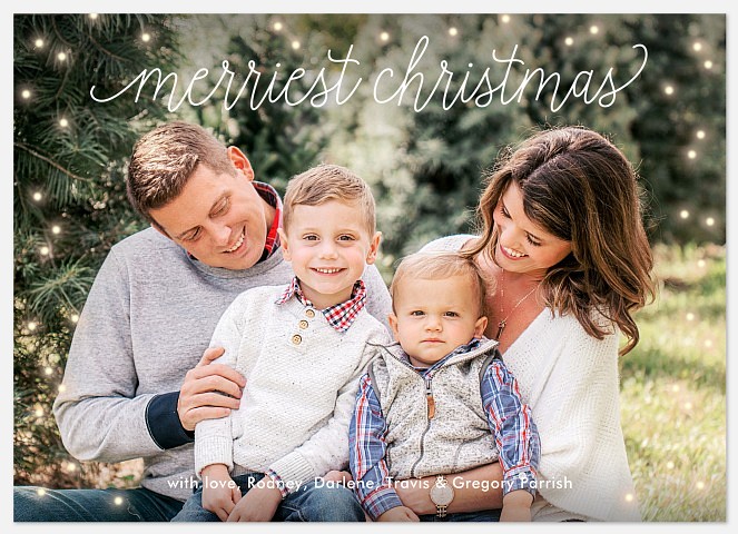 Holiday Glow Holiday Photo Cards