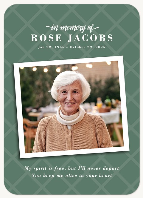 Loving Remembrance Memorial & Sympathy Cards