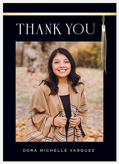 Tassel Chic Thank You Cards 