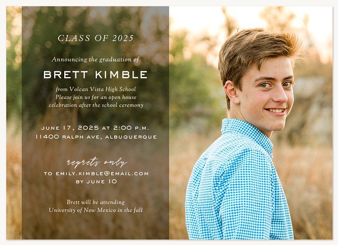 Classic Overlay Graduation Cards