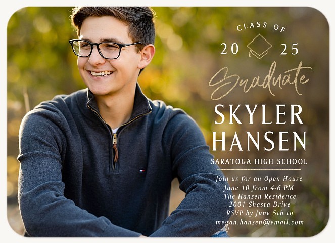 Side Statement Graduation Cards