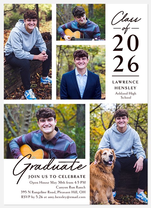 Complete & Classic Graduation Cards