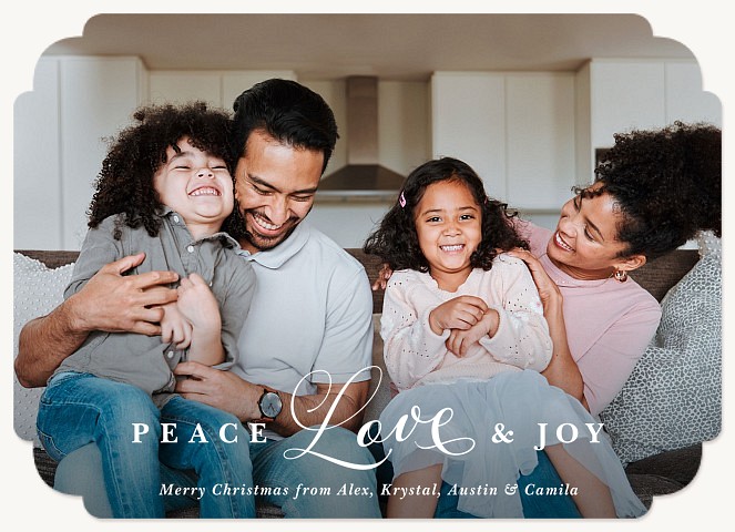 Holiday Wishes Personalized Holiday Cards