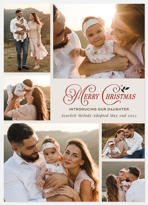 Happy Memories Holiday Photo Cards