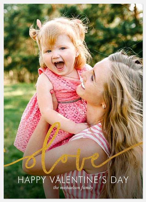 Simply Love Valentine Photo Cards