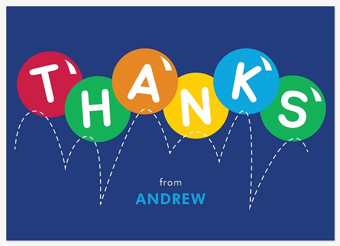 Bounce Around Thank You Cards 