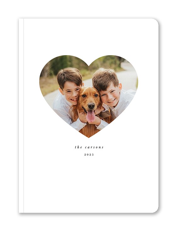 Heart Custom Softcover Journals