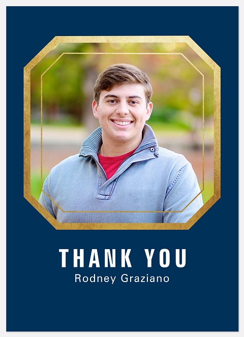 Banner Insignia Thank You Cards 