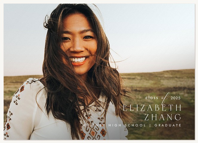 Small Name Graduation Cards