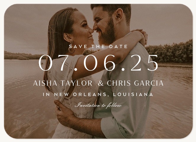 Center Stage  Save the Date Cards