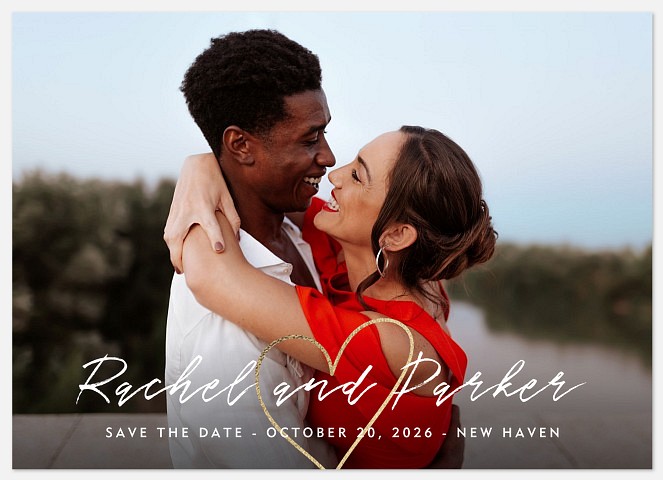 Sweethearts Save the Date Photo Cards