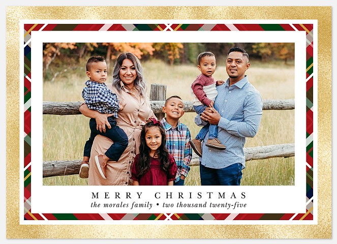 Luxe Traditions Holiday Photo Cards