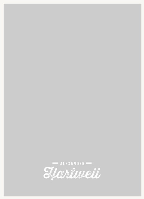 Retro Simplicity Stationery