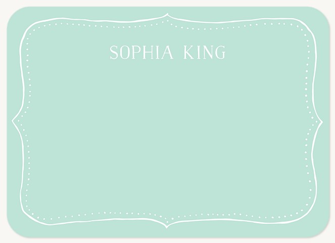 Whimsy Frame  Stationery