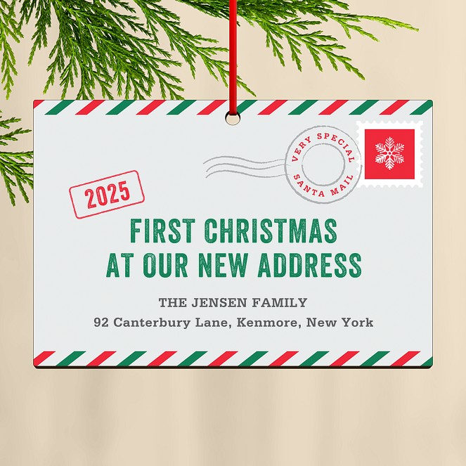 Vintage Postcard Custom Ornaments