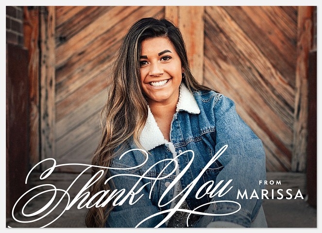 Flourishing Thank You Thank You Cards 