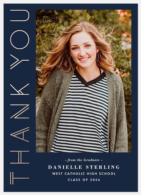 Going Up Thank You Cards 