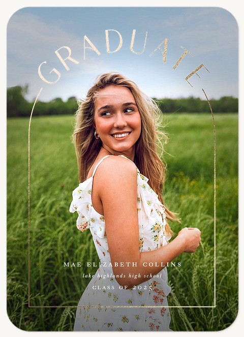 Shining Arch Graduation Cards