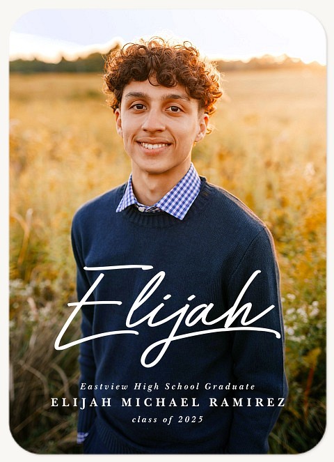 Script Name Graduation Cards