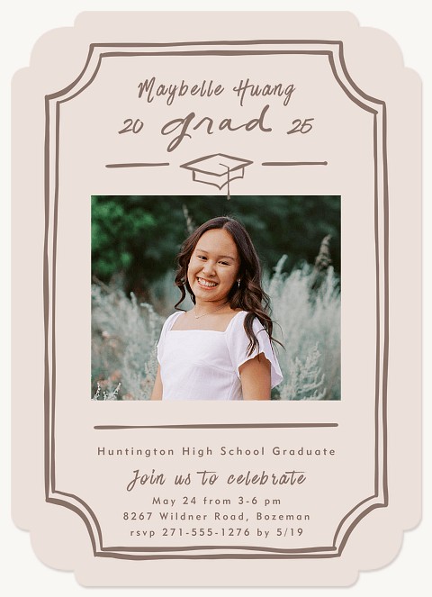 Marker Edge Graduation Cards