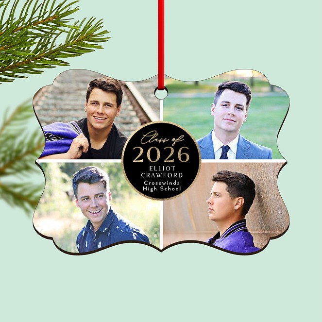 Quad Album Custom Ornaments