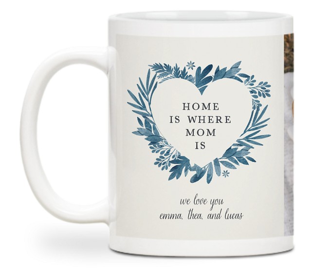 Botanical Heart Custom Mugs