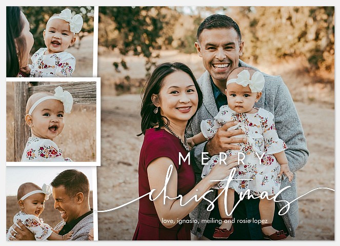 Best Memories Holiday Photo Cards