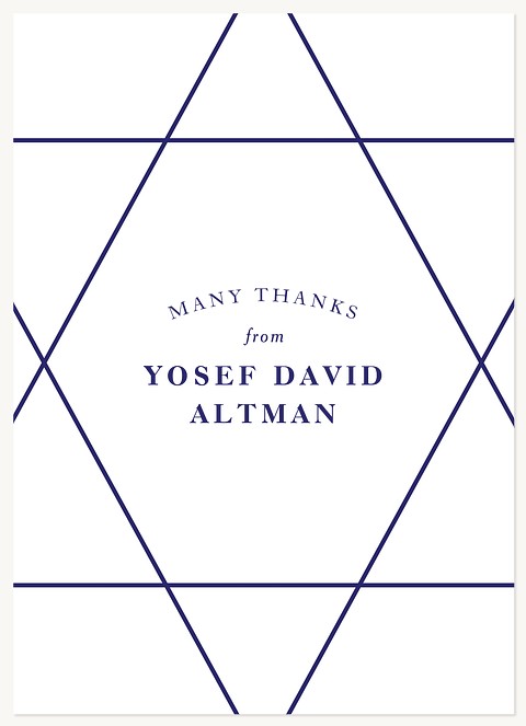 Honored Elegance Thank You Cards 