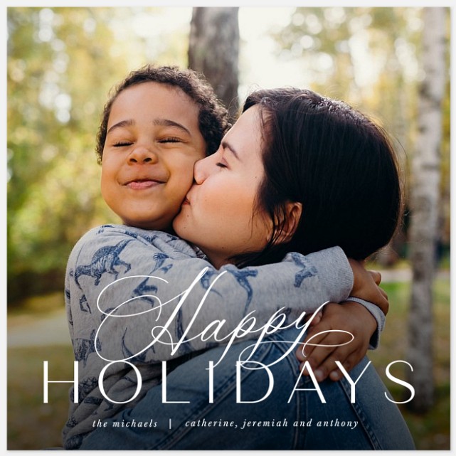 Sweet & Simple Holiday Photo Cards