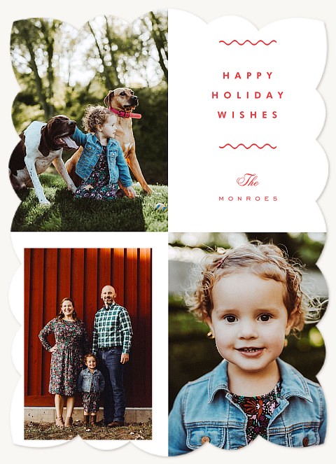 Cheerful Moments Personalized Holiday Cards