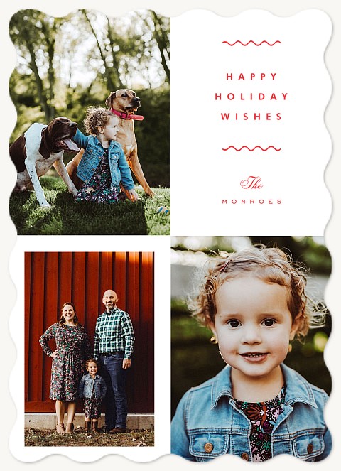 Cheerful Moments Personalized Holiday Cards