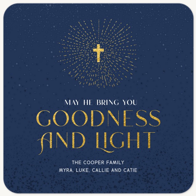 Radient Greeting Personalized Holiday Cards