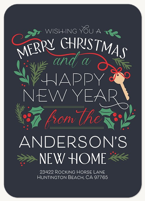 Festive Home Personalized Holiday Cards