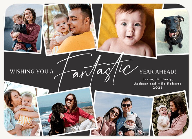 Fantastic Year Personalized Holiday Cards